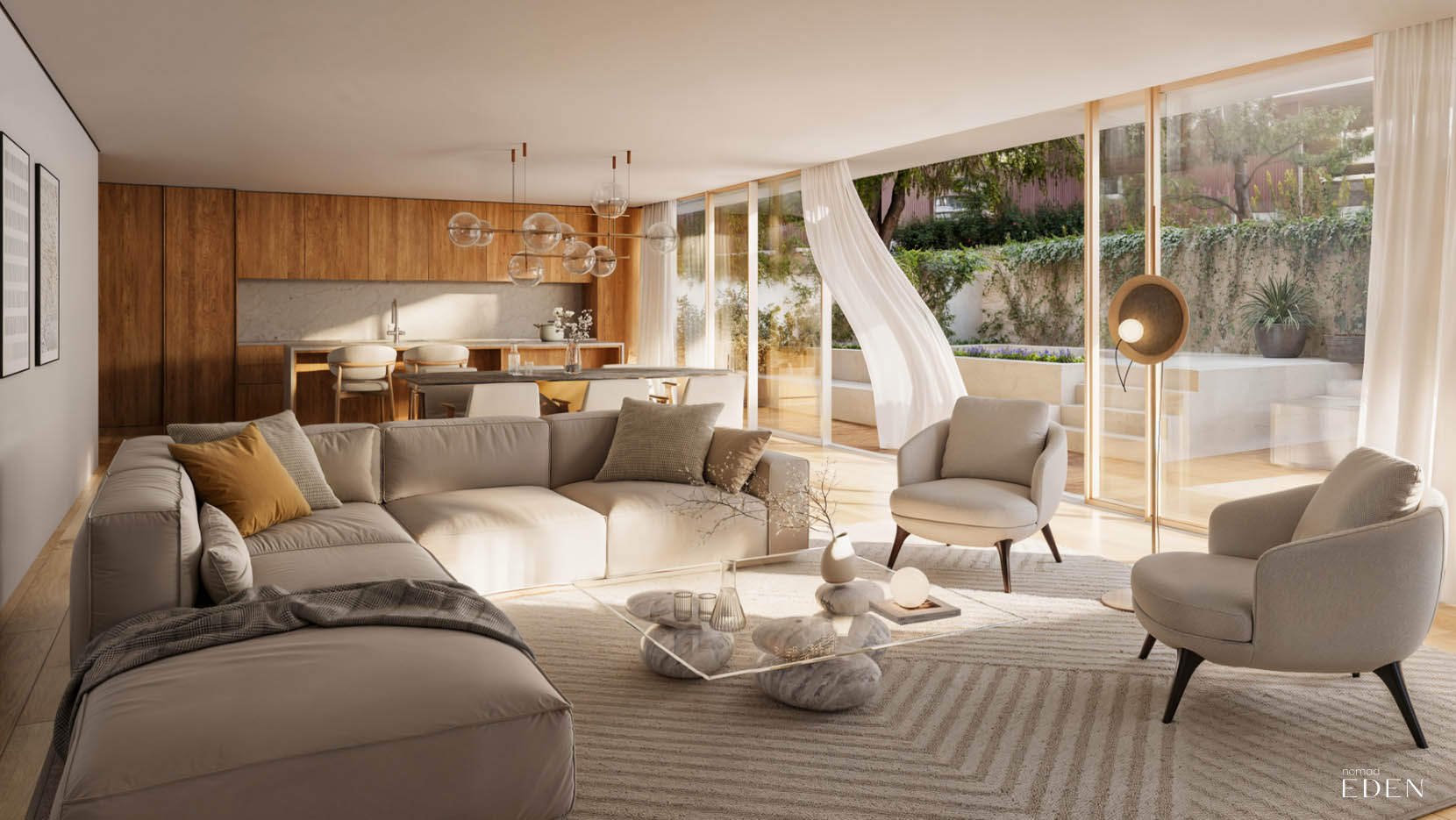 eden apartments interior